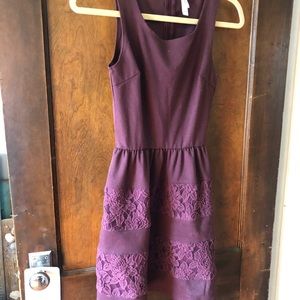 Burgundy sundress, size XS